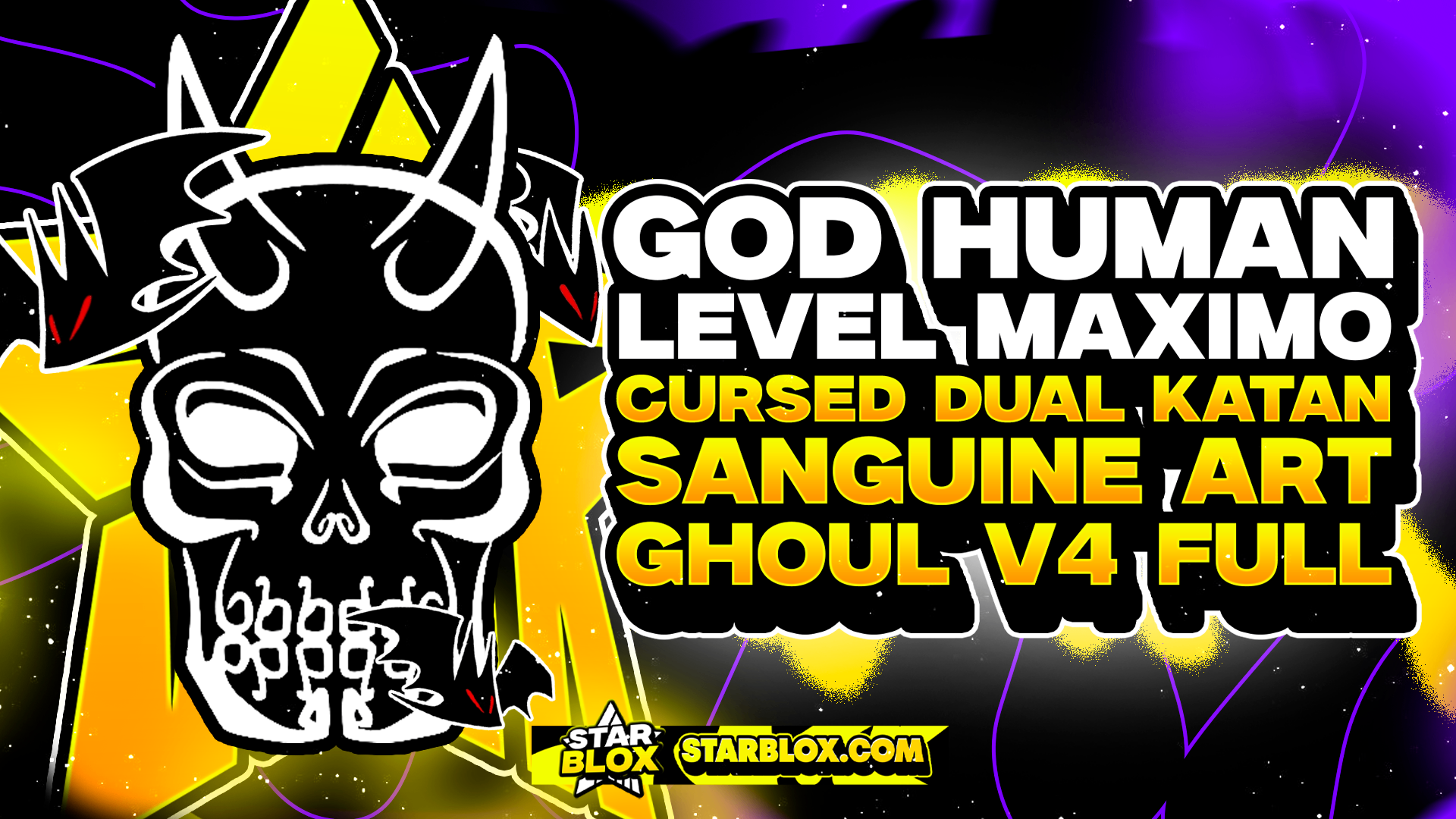 GODHUMAN 👊 + V4 FULL GHOUL 👿 + CDK ⚔️ + SANGUINE ART 🩸+ LEVEL MÁXIMO 🚀