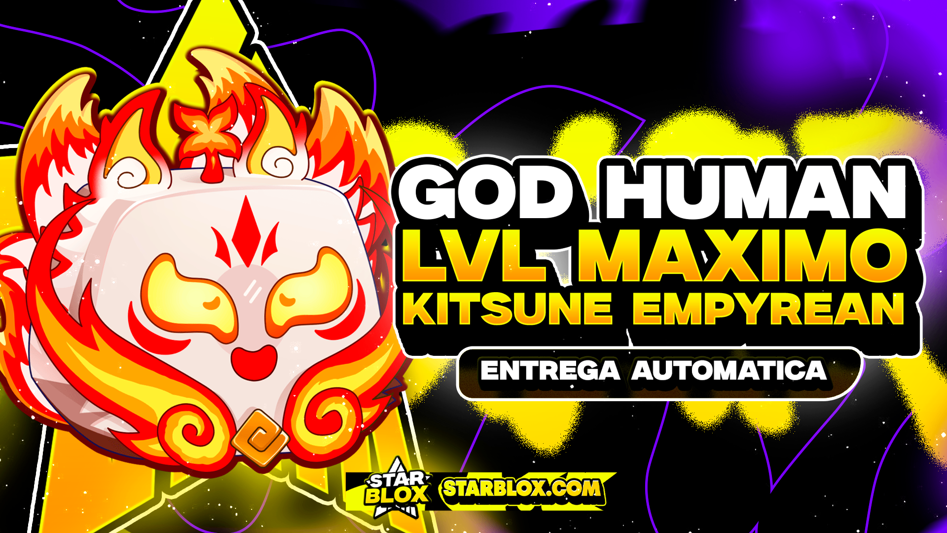 「☀️」CONTA COM KITSUNE EMPYREAN NO BAÚ