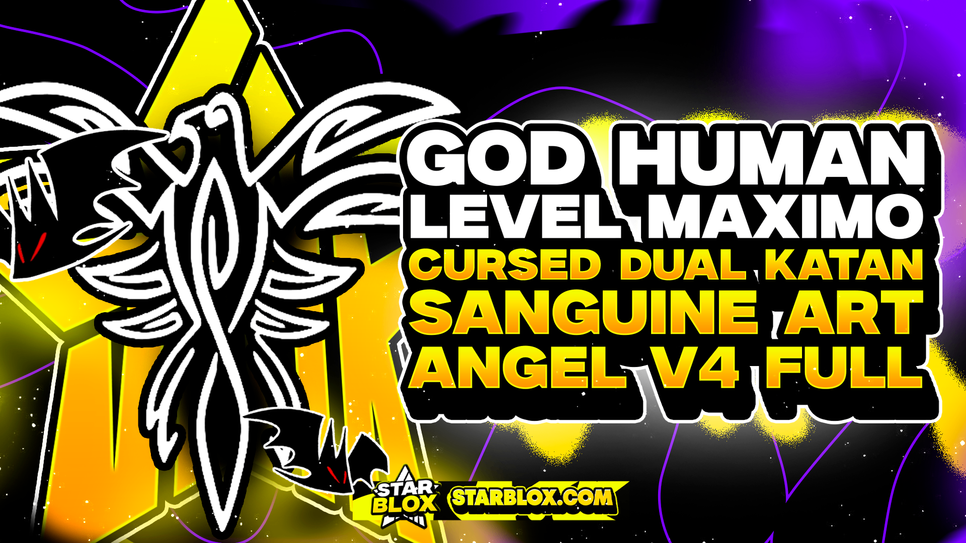 GODHUMAN 👊 + V4 FULL ANGEL 🪽 + CDK ⚔️ + SANGUINE ART 🩸+ LEVEL MÁXIMO 🚀