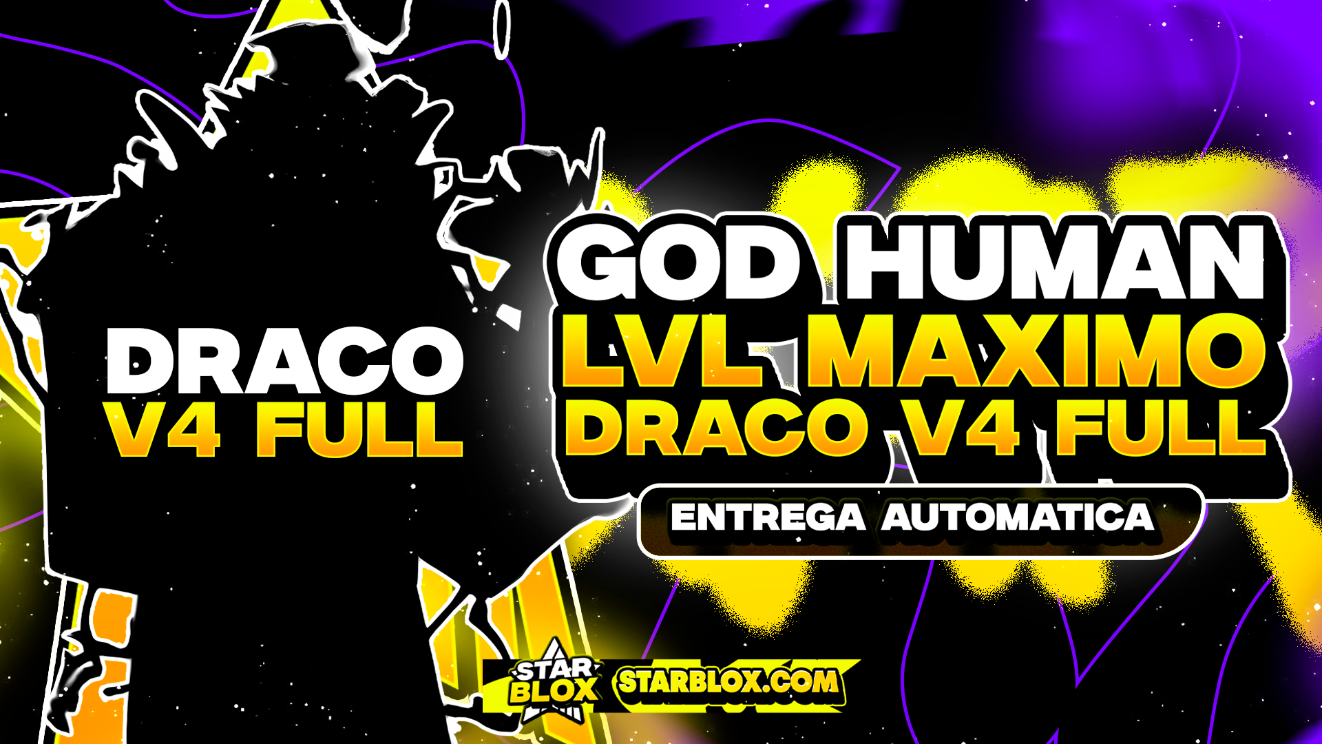 GODHUMAN 👊 + V4 FULL DRACO 🐲 + CDK ⚔️ + LEVEL MÁXIMO 🚀