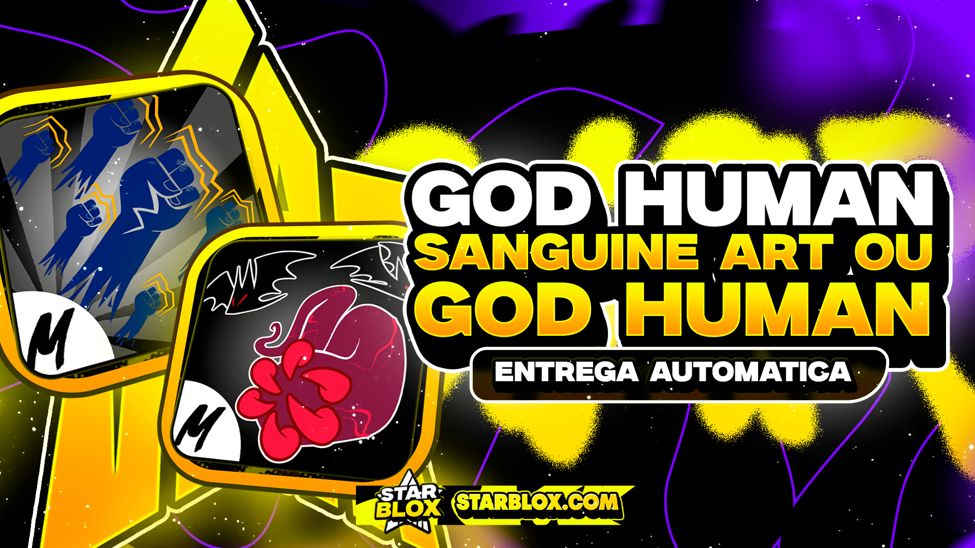 「🧛」SANGUINE ART OU GODHUMAN + LEVEL MAXIMO 🚀+ 80% FRUTA MITICA ⬆️