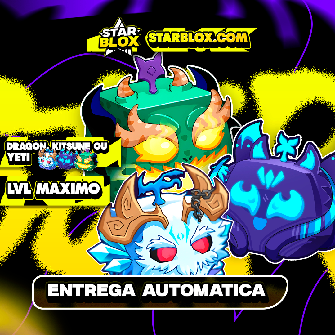 「🎁」 KITSUNE , DRAGON OU YETI!! SUA HORA DE CONSEGUIR AQUELA FRUTA TÃO DESEJADA NO BLOX FRUITS POR UM VALOR ABSURDO DE BARATO!! ☃️🤩🎉