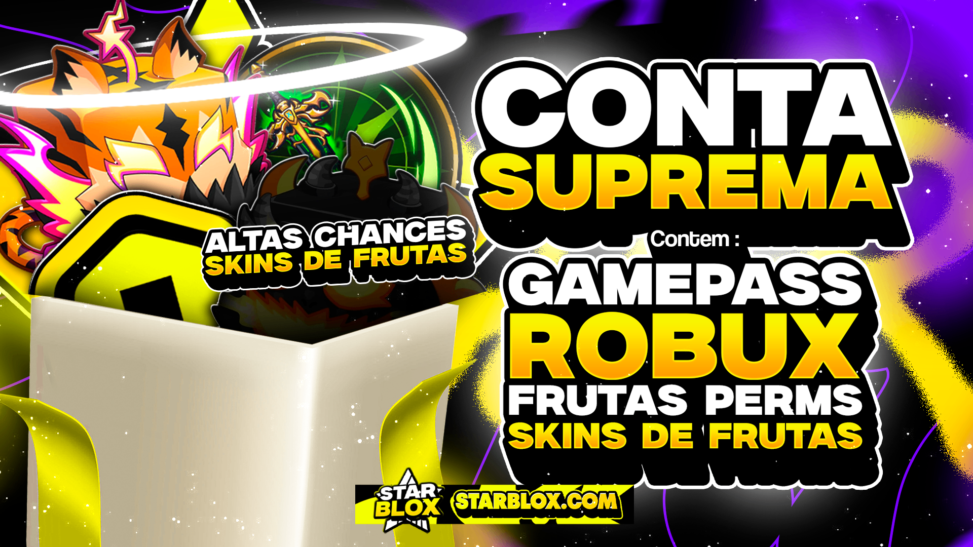 「🪐」CONTA SUPREMA!! 🐲🦊🤩🎉