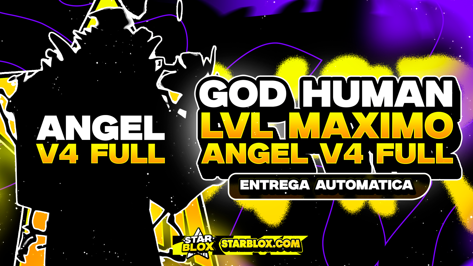 GODHUMAN 👊 + V4 FULL ANGEL 🪽 + CDK ⚔️ + LEVEL MÁXIMO 🚀