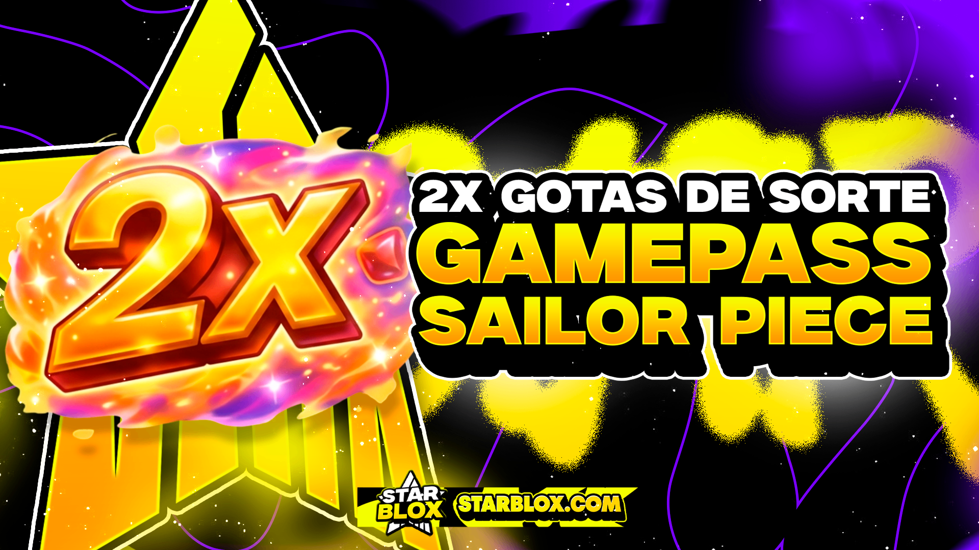 「🍀」2X GOTAS DE SORTE