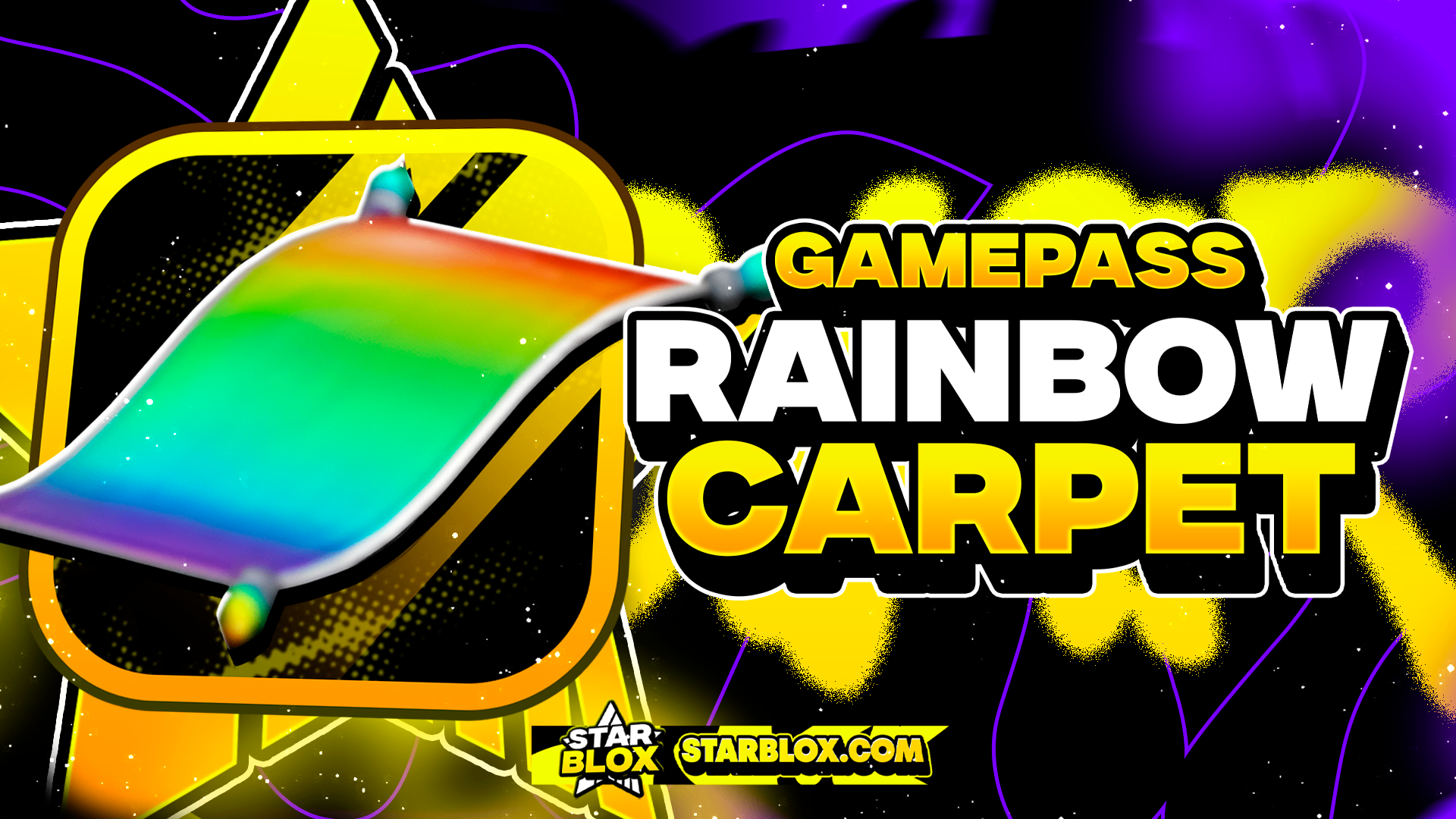 「🌈」RAINBOW CARPET