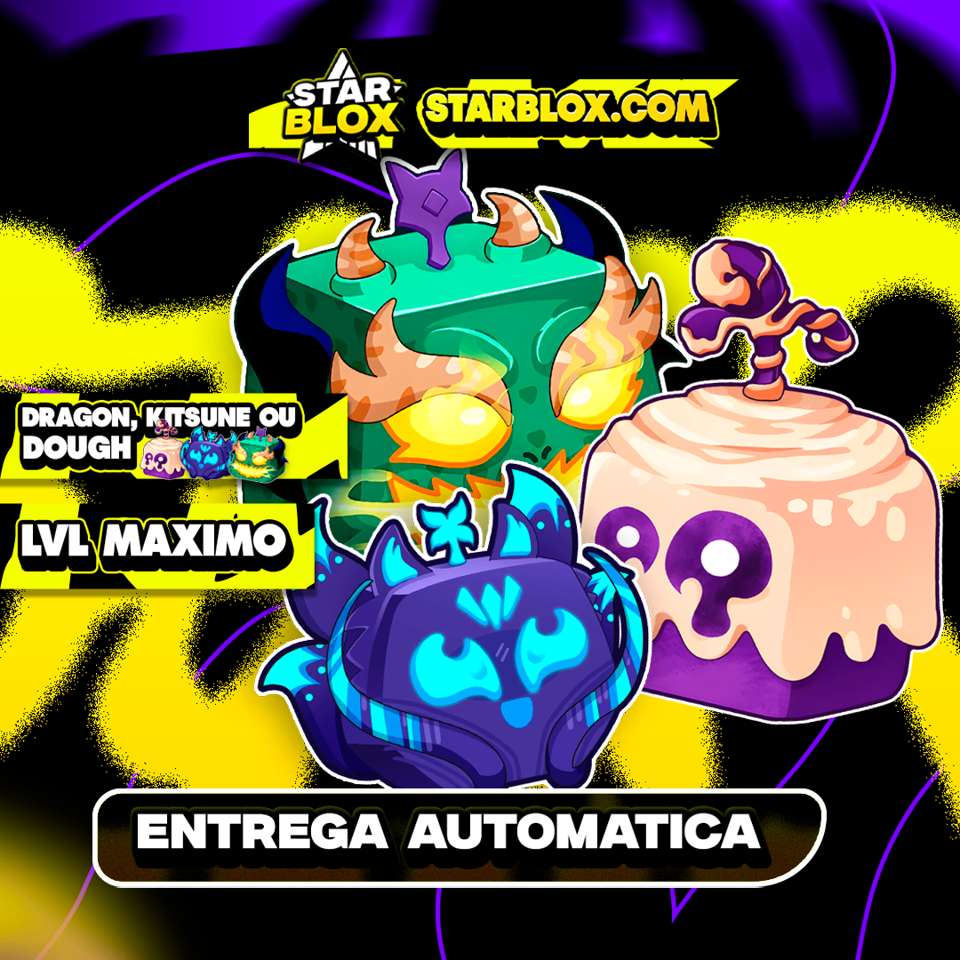 「🎁」 KITSUNE , DRAGON OU DOUGH!! SUA HORA DE CONSEGUIR AQUELA FRUTA TÃO DESEJADA NO BLOX FRUITS POR UM VALOR ABSURDO DE BARATO!! 🍩🤩🎉