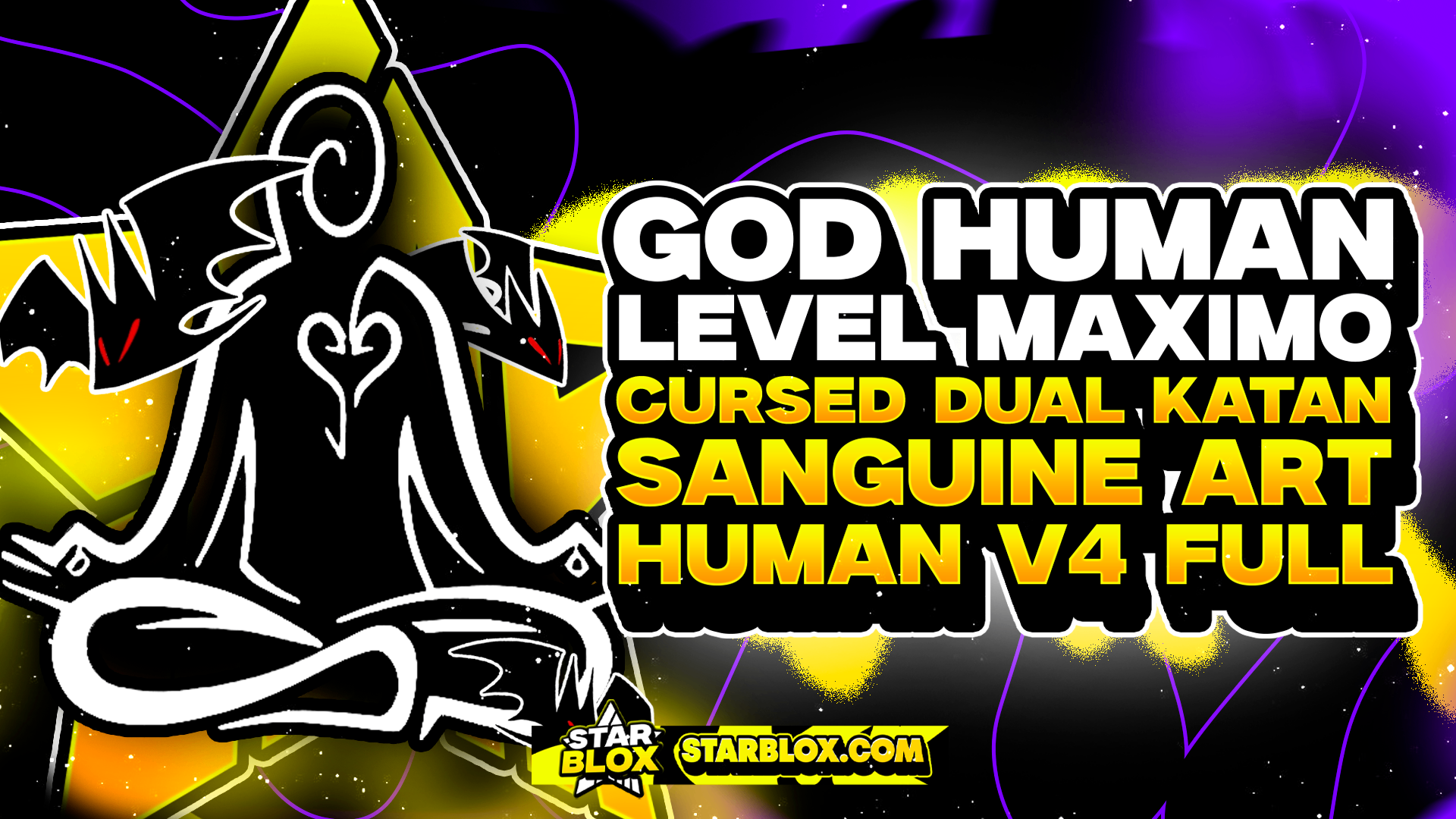 GODHUMAN 👊 + V4 FULL HUMAN 🔴 + CDK ⚔️ + SANGUINE ART 🩸+ LEVEL MÁXIMO 🚀