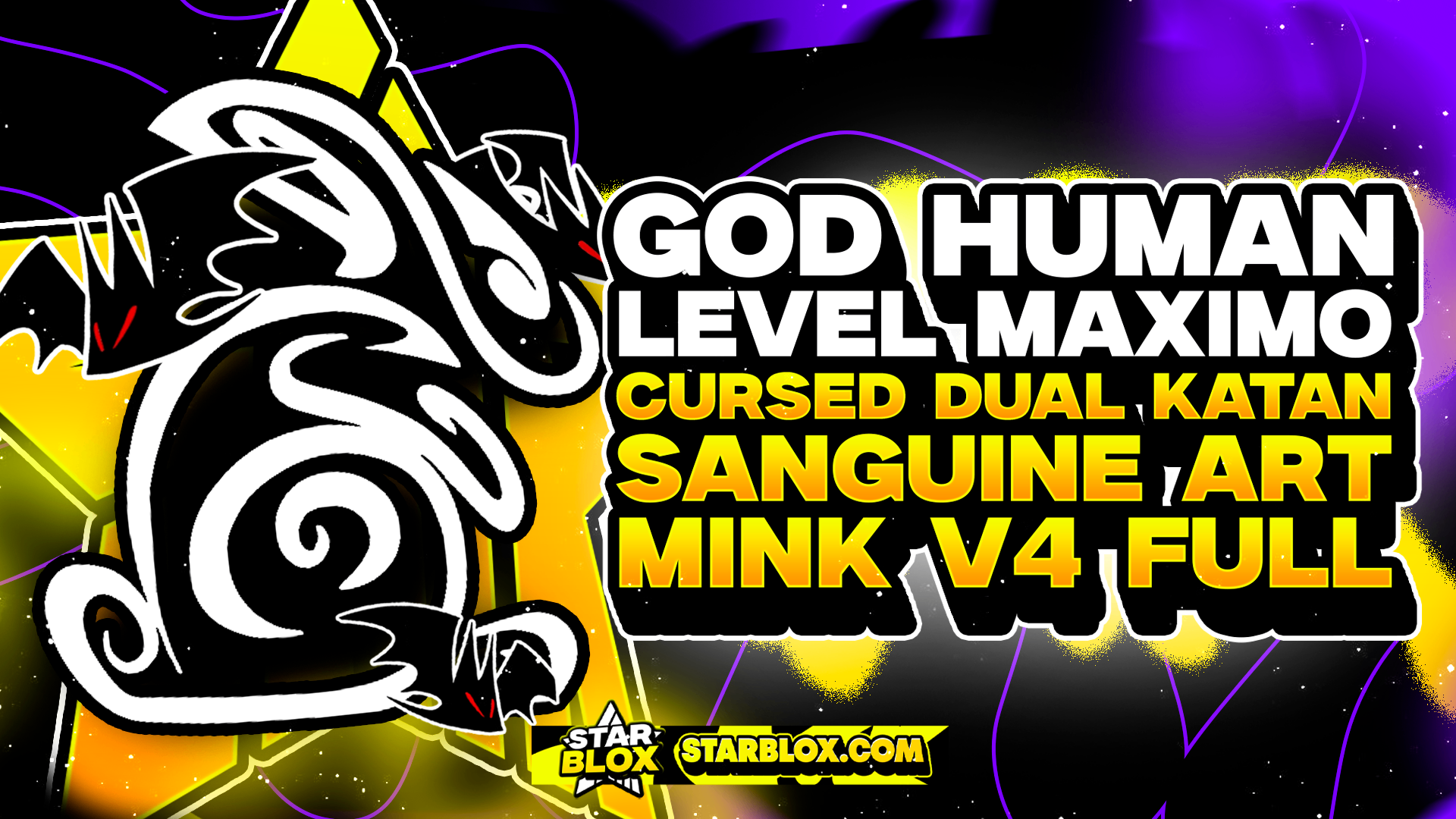 GODHUMAN 👊 + V4 FULL MINK 🐰 + CDK ⚔️ + SANGUINE ART 🩸+ LEVEL MÁXIMO 🚀