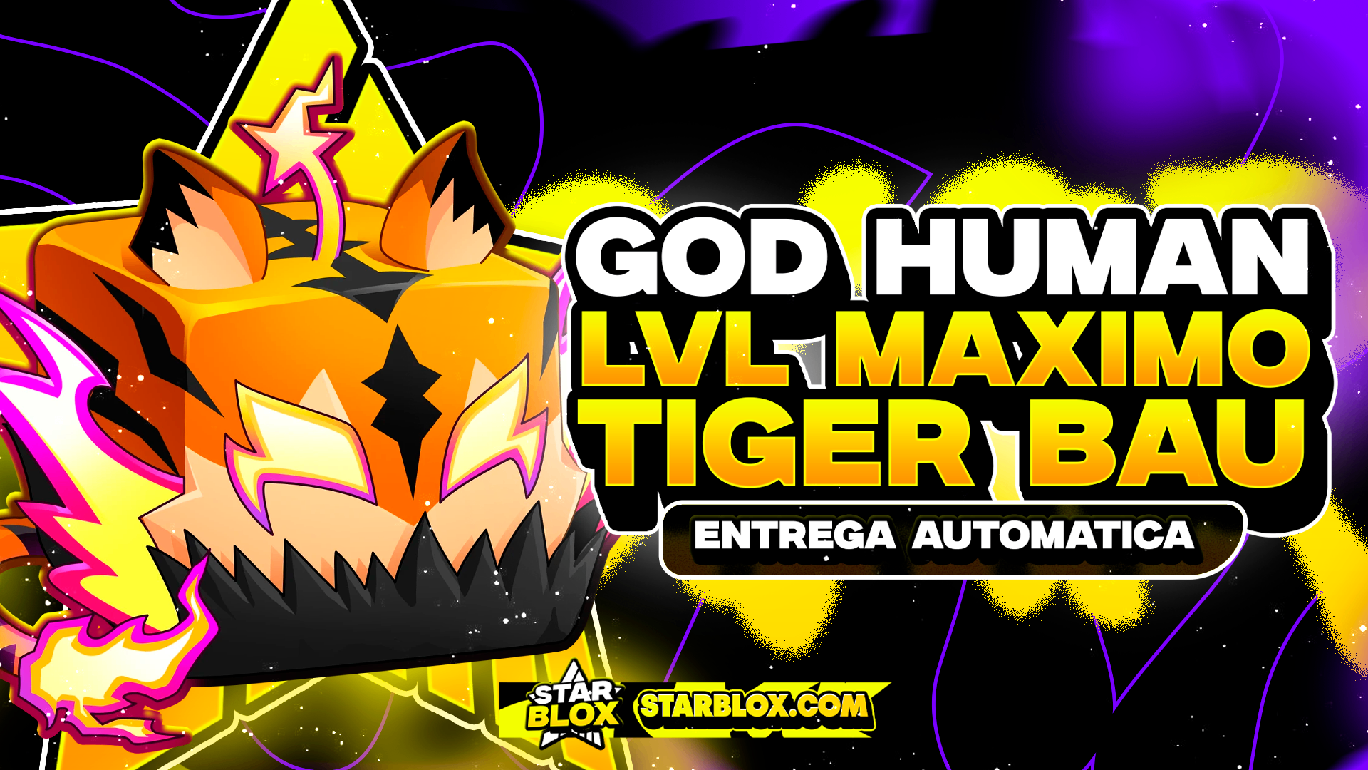 「🐯」CONTA COM TIGER NO BAÚ
