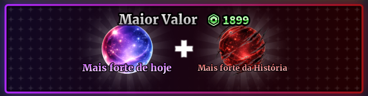 「🟣」MAIS FORTE DE HOJE + MAIS FORTE DA HISTÓRIA