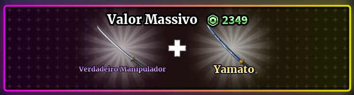 「⚔️」VERDADEIRO MANIPULADOR + YAMATO